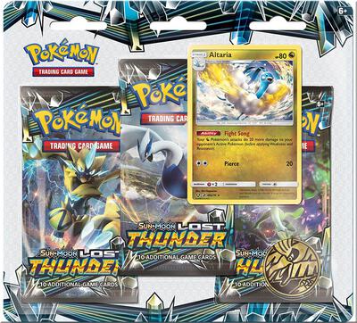 Lost Thunder 3 Pack Blister [Altaria] card from SM - Lost Thunder