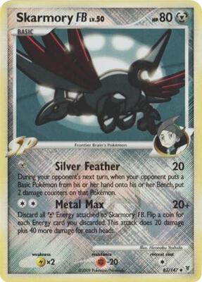 Skarmory FB - 83/147 (League Promo) card from League & Championship Cards