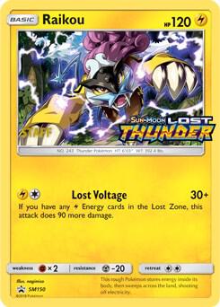 Raikou - SM150 (Prerelease) (Staff) card from SM Promos