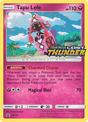 Tapu Lele - SM152 (Prerelease) card from SM Promos