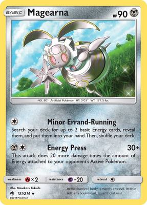 Magearna card from SM - Lost Thunder