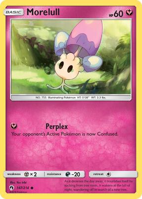 Morelull card from SM - Lost Thunder
