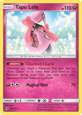 Tapu Lele card from SM - Lost Thunder