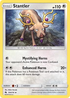Stantler card from SM - Lost Thunder