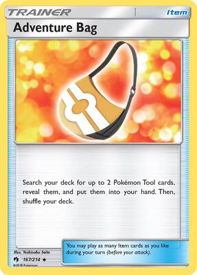 Adventure Bag card from SM - Lost Thunder