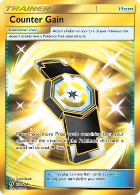Counter Gain (Secret) card from SM - Lost Thunder