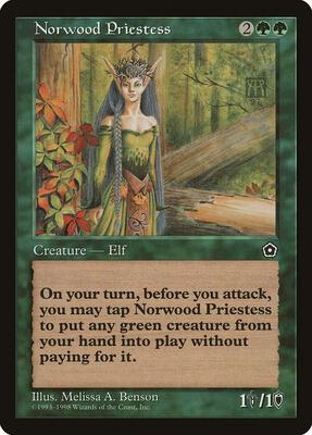 Norwood Priestess card from Portal Second Age