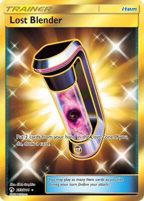 Lost Blender (Secret) card from SM - Lost Thunder