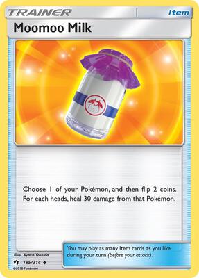 Moomoo Milk card from SM - Lost Thunder