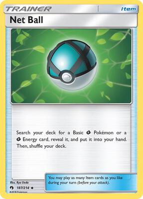 Net Ball card from SM - Lost Thunder