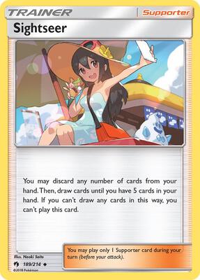 Sightseer card from SM - Lost Thunder