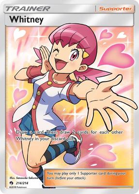 Whitney (Full Art) card from SM - Lost Thunder