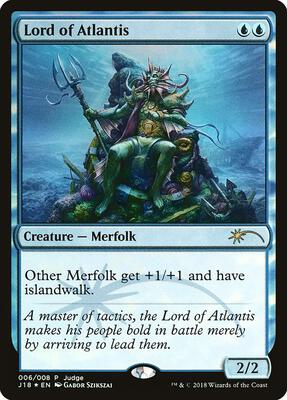 Lord of Atlantis card from Judge Promos