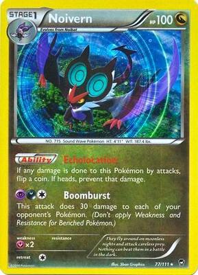Noivern - 77/111 (Cosmos Holo) card from Blister Exclusives