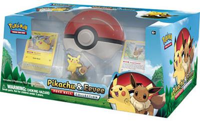 Pikachu & Eevee Poke Ball Collection card from Miscellaneous Cards & Products