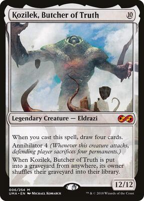 Kozilek, Butcher of Truth card from Ultimate Masters