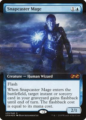 Snapcaster Mage card from Ultimate Masters: Box Toppers
