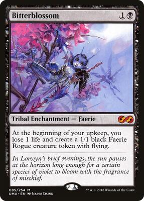 Bitterblossom card from Ultimate Masters