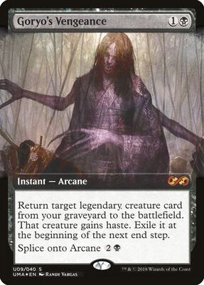 Goryo's Vengeance card from Ultimate Masters: Box Toppers