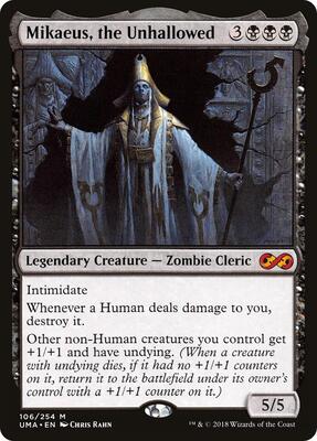Mikaeus, the Unhallowed card from Ultimate Masters