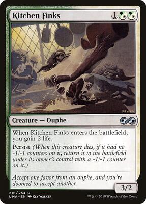 Kitchen Finks card from Ultimate Masters