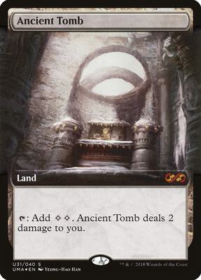 Ancient Tomb card from Ultimate Masters: Box Toppers