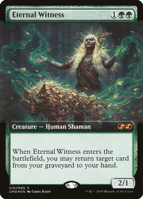Eternal Witness card from Ultimate Masters: Box Toppers