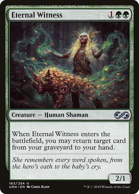 Eternal Witness card from Ultimate Masters