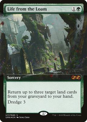 Life from the Loam card from Ultimate Masters: Box Toppers