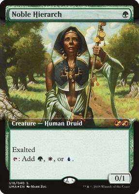 Noble Hierarch card from Ultimate Masters: Box Toppers