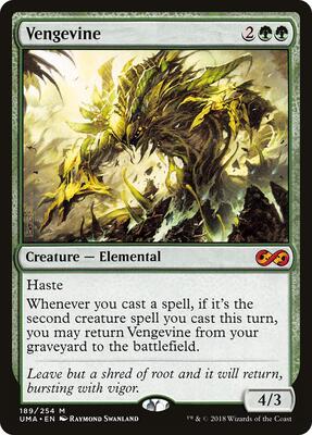 Vengevine card from Ultimate Masters