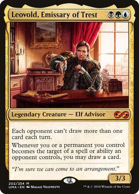 Leovold, Emissary of Trest card from Ultimate Masters