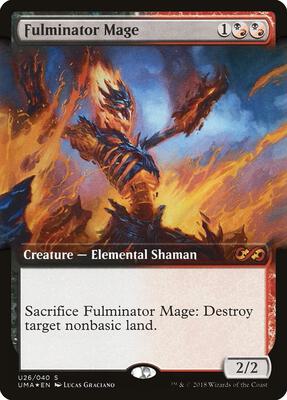 Fulminator Mage card from Ultimate Masters: Box Toppers