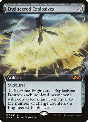 Engineered Explosives card from Ultimate Masters: Box Toppers