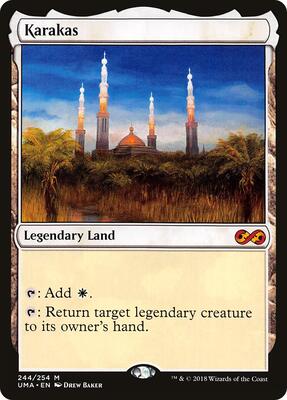 Karakas card from Ultimate Masters