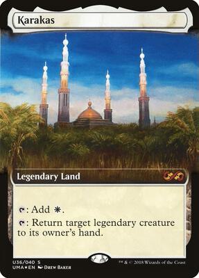 Karakas card from Ultimate Masters: Box Toppers
