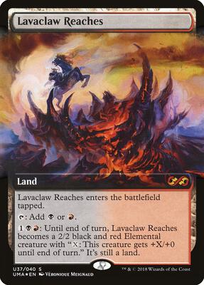 Lavaclaw Reaches card from Ultimate Masters: Box Toppers