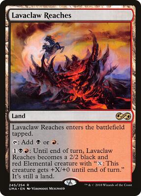 Lavaclaw Reaches card from Ultimate Masters