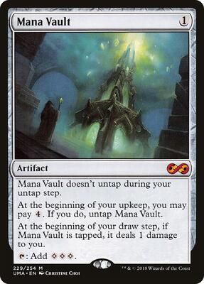 Mana Vault card from Ultimate Masters