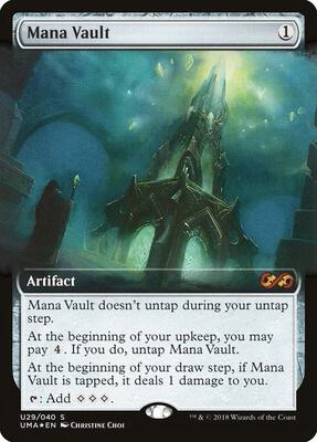 Mana Vault card from Ultimate Masters: Box Toppers