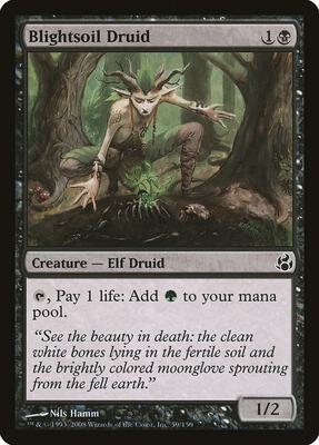 Blightsoil Druid card from Morningtide