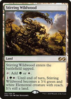 Stirring Wildwood card from Ultimate Masters