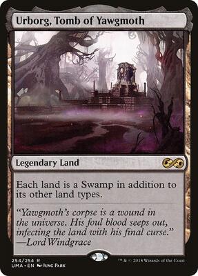 Urborg, Tomb of Yawgmoth card from Ultimate Masters