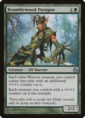 Bramblewood Paragon card from Morningtide