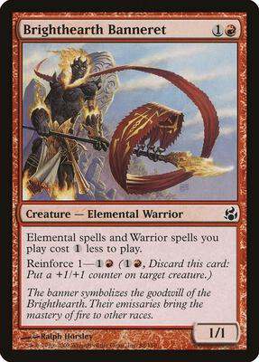 Brighthearth Banneret card from Morningtide