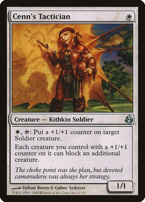 Cenn's Tactician card from Morningtide