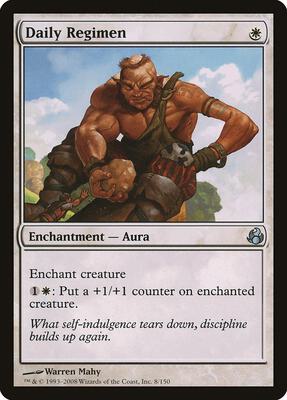 Daily Regimen card from Morningtide