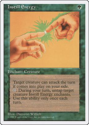 Instill Energy card from Fourth Edition