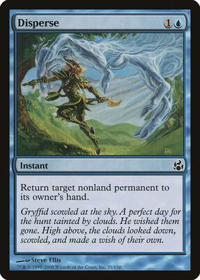 Disperse card from Morningtide