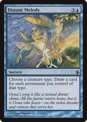 Distant Melody card from Morningtide